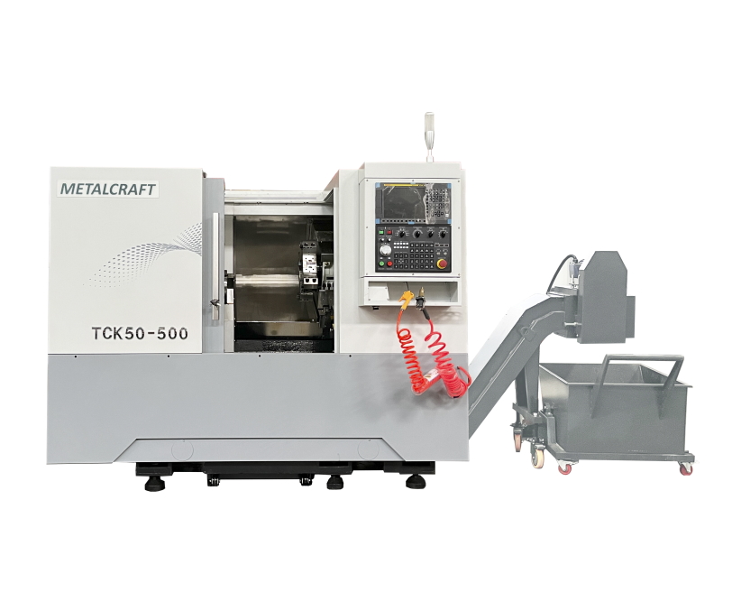 Горизонтальный токарный станок MetalCraft TCK50-500 c ЧПУ Fanuc (TCK50-500.F11/15.A2-6.8K.203T)