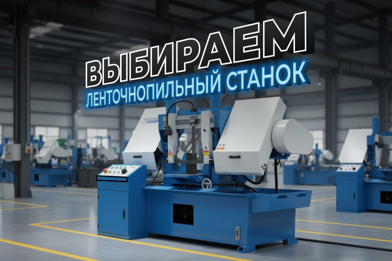 Ленточнопильные станки по металлу: выбор оборудования для вашего производства