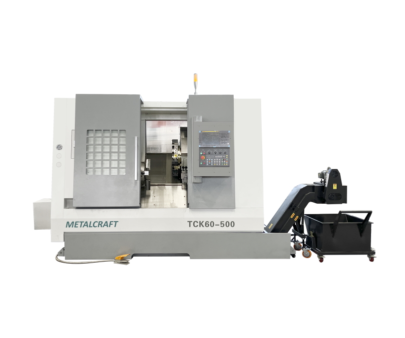 Горизонтальный токарный станок MetalCraft TCK60-500 c ЧПУ Fanuc (TCK60-500.F15/18,5.A2-8.12К.254T)