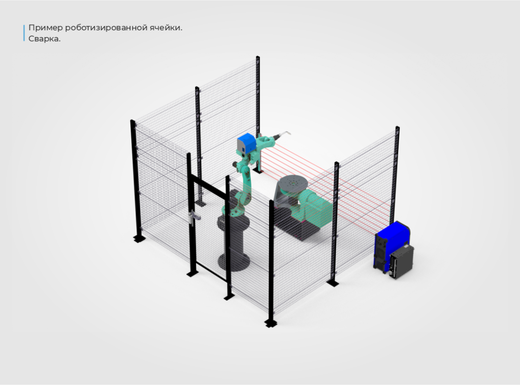 Роботизированная ячейка схема.png Роботизированная ячейка схема.png